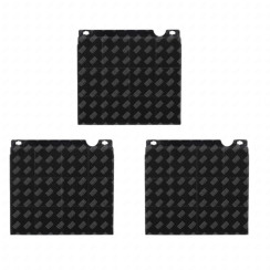 Lot de trois filtres à charbon type 15 d'origine    230X210X30 mm