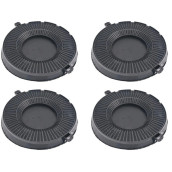 Lot de quatre filtres charbon type 48 AMC037 d'origine  235X30 mm Lot de quatre filtres charbon type 48 AMC037 d'origine  235X30 mm