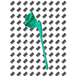 Spatule de mélange rotative 