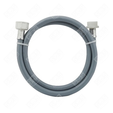 TUYAU D'ARRIVÉE D'EAU UNIVERSEL  LIVRÉ SANS LES JOINTS 20/27 AVEC RACCORDS DROITS (L250MM 3/4 F X 3/4 M) MACHINE À LAVER, LAVE-LINGE - 3666356132382