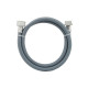 TUYAU D'ARRIVÉE D'EAU UNIVERSEL LIVRÉ SANS LES JOINTS 20/27 AVEC RACCORDS DROITS (L1500MM 3/4 F X 3/4 M) MACHINE À LAVER, LAVE-LINGE - 3666356132733