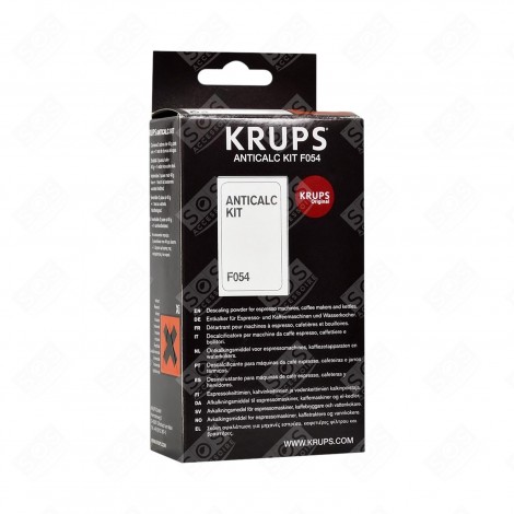 LOT DE 2 SACHETS ANTI CALCAIRE DE 40G CAFETIÈRE, MACHINE À CAFÉ - F054001B, F054001A