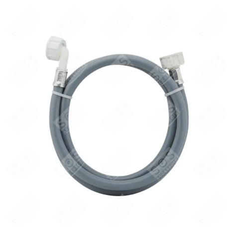 TUYAU D'ARRIVÉE D'EAU UNIVERSEL AVEC RACCORDS DROIT X COUDÉ (L5000MM 3/4 F X 3/4 C) MACHINE À LAVER, LAVE-LINGE - 3666356130388