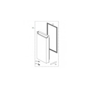 Porte (Congélateur partie gauche)