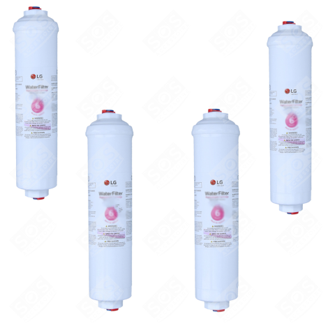 LOT DE 4 FILTRES À EAU D'ORIGINE FRIGO, RÉFRIGÉRATEUR, CONGÉLATEUR - ADQ73693901