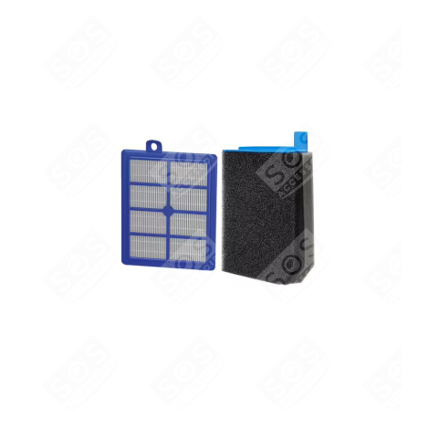 KIT FILTRE HEPA ET FILTRE MOUSSE ASPIRATEUR - 9009230450
