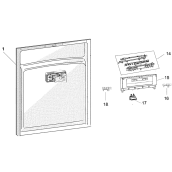 Touches optimal noir à droite ( repère 16 )