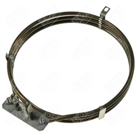 RÉSISTANCE CIRCULAIRE D'ORIGINE  240V - 2500 W  190X70X22 MM FOUR, CUISINIÈRE - 00670861, 00603869