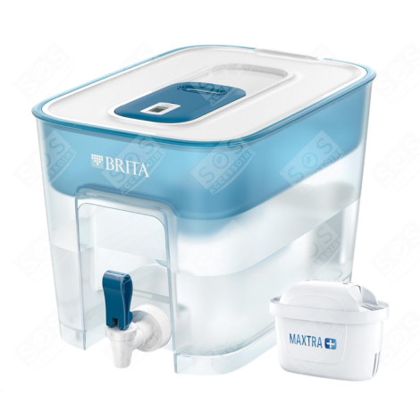 DISTRIBUTEUR D'EAU FILTRÉE FLOW + 1 FILTRE MAXTRA+ BOUILLOIRE, CARAFE - 1051126, 1039259