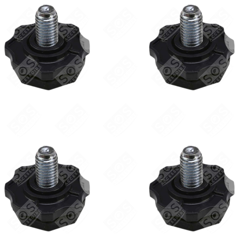 LOT DE 4 PIEDS D'ORIGINE MACHINE À LAVER, LAVE-LINGE - 2912701400