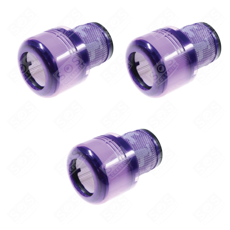 LOT DE 3 FILTRES HEPA COMPATIBLE V11 V12 V15 ASPIRATEUR - 970013-02