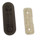 SUPPORT ROULETTES SUPÉRIEUR D'ORIGINE LAVE-VAISSELLE - C00304087, C00627134