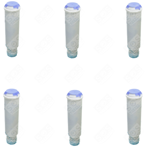 LOT DE 6 FILTRES À EAU CLARIS TZ60003 CAFETIÈRE, MACHINE À CAFÉ - 00461732, 9000849514