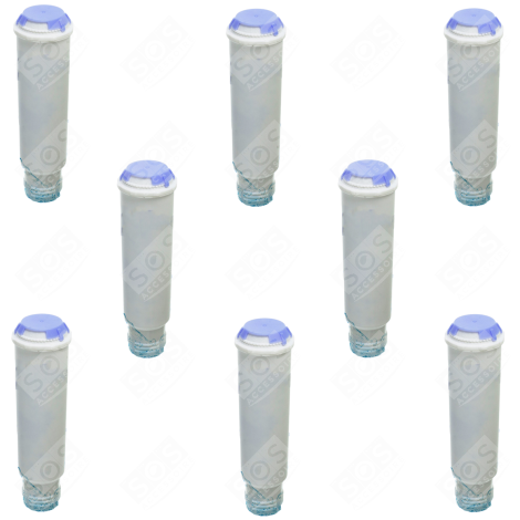 LOT DE 8 FILTRES À EAU CLARIS TZ60003 CAFETIÈRE, MACHINE À CAFÉ - 00461732, 9000849514
