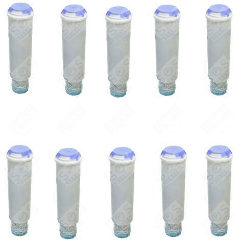 LOT DE 10 FILTRES À EAU CLARIS TZ60003 CAFETIÈRE, MACHINE À CAFÉ - 00461732, 9000849514