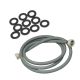 TUYAU D'ARRIVÉE D'EAU UNIVERSEL LIVRÉ AVEC LES JOINTS 20/27  AVEC RACCORDS DROITS (L3000MM 3/4 F X 3/4 F) MACHINE À LAVER, LAVE-LINGE - 3666356332942