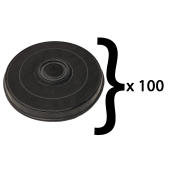 Lot de 100 filtres  charbon type E233 FAC519 EFF57  231X28 mm Lot de 100 filtres  charbon type E233 FAC519 EFF57  231X28 mm