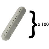 Lot de 100 aubes de tambour Lot de 100 aubes de tambour