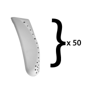 Lot de 50 aubes de tambour d'origine Lot de 50 aubes de tambour d'origine