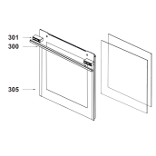 Porte externe (repère 305)