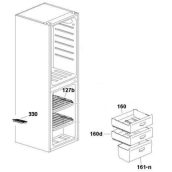 Bac congélateur (repère 160d)