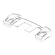 CHARNIÈRE DE PORTE MACHINE À LAVER, LAVE-LINGE - 140042128060