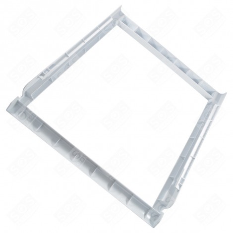 SUPPORT CLAYETTE, ÉTAGÈRE INFÉRIEUR D'ORIGINE     -            431X405 MM FRIGO, RÉFRIGÉRATEUR, CONGÉLATEUR - 481245058716 481050210902