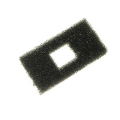 Déflecteur, éponge, 40mmx72mm
