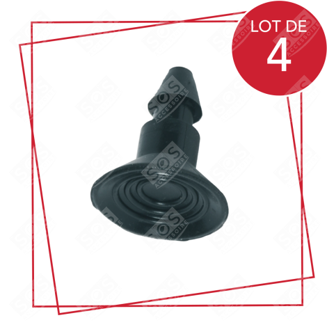 LOT DE 4 PATINS ROBOT MÉNAGER - FS-9100033466, FS9100033466