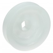 Poulie jaune ventil. seche-linge d'origine