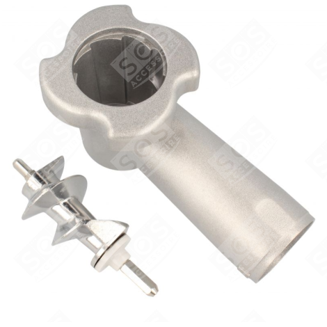 CORPS DU HACHOIR AVEC ÉCROU ROBOT MÉNAGER - MS-650865, MS-652840