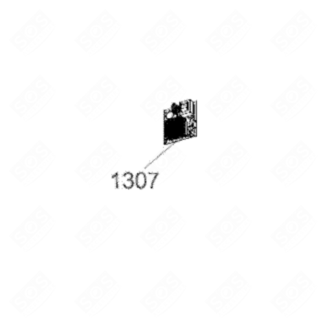 CARTE ÉLECTRONIQUE, INVERTER (REPÈTE 1307) MACHINE À LAVER, LAVE-LINGE - 22235876