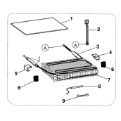 Resistance évaporateur  (repère 3)
