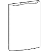 Porte refrigerateur dd55 ind r24