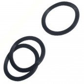 Lot de 3 joints noirs