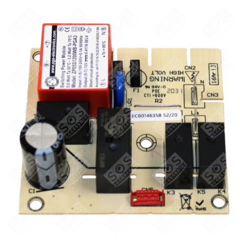 CARTE ÉLECTRONIQUE, MODULE PRINCIPAL HOTTE - DG81-02567A