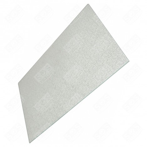 CLAYETTE, ÉTAGÈRE EN VERRE DESSUS BAC A LÉGUMES (255 0) D'ORIGINE  430X263 MM FRIGO, RÉFRIGÉRATEUR, CONGÉLATEUR - 481050213182