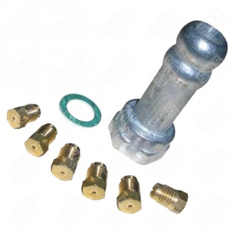 KIT D'INJECTEURS, GICLEURS GAZ NATUREL / GAZ DE VILLE FOUR, CUISINIÈRE - 76X3236