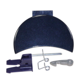 Poignee complete porte blue abs moon