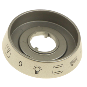 Disque bouton comm.multi 11.silver whr