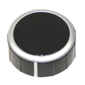 Bouton programmateur blk/silver platinum