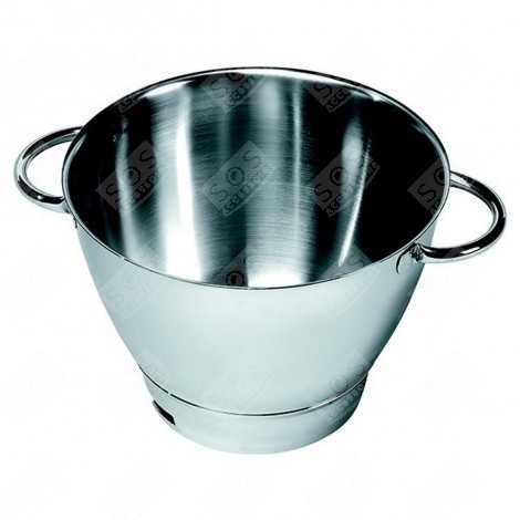 BOL EN INOX AVEC POIGNÉES POUR ROBOTS MAJOR ET COOKING CHEF ROBOT MÉNAGER - AW36386B01