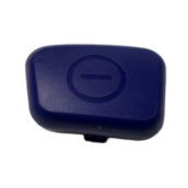 Pédale interrupteur bleue