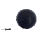 Bouton variateur avec axe gris