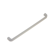 Poignee porte 434x25x43 blanc ew