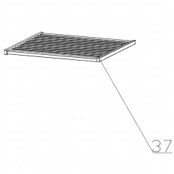 Clayette bois (repère 37)
