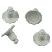 Lot de 4 pieds en caoutchouc