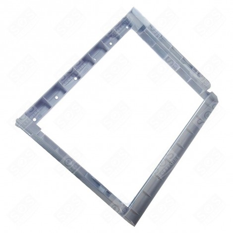 CADRE CLAYETTE, ÉTAGÈRE VERRE SUPÉRIEURE (255 8) 405X342X59 MM D'ORIGINE FRIGO, RÉFRIGÉRATEUR, CONGÉLATEUR - 481241828361, 481245088457