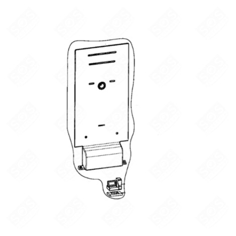 COUVERCLE EVAPORATEUR MULTIFLOW FRIGO, RÉFRIGÉRATEUR, CONGÉLATEUR - C00685448