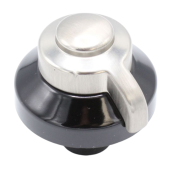 Bouton nickel brossé